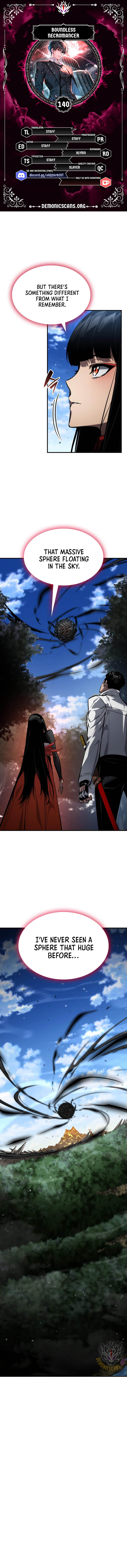 Boundless Necromancer Chapter 140 1
